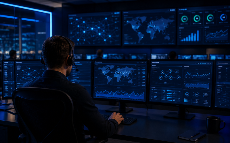 24/7 network monitoring
